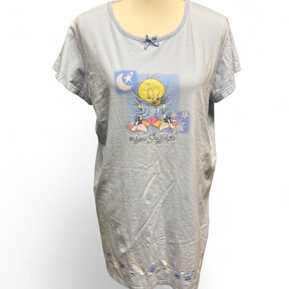Looney Tunes Tweety “Wanna Snuggle?” Sleep Shirt S/M